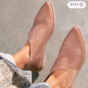 Free People Royale Flat, Light Taupe, 6.5